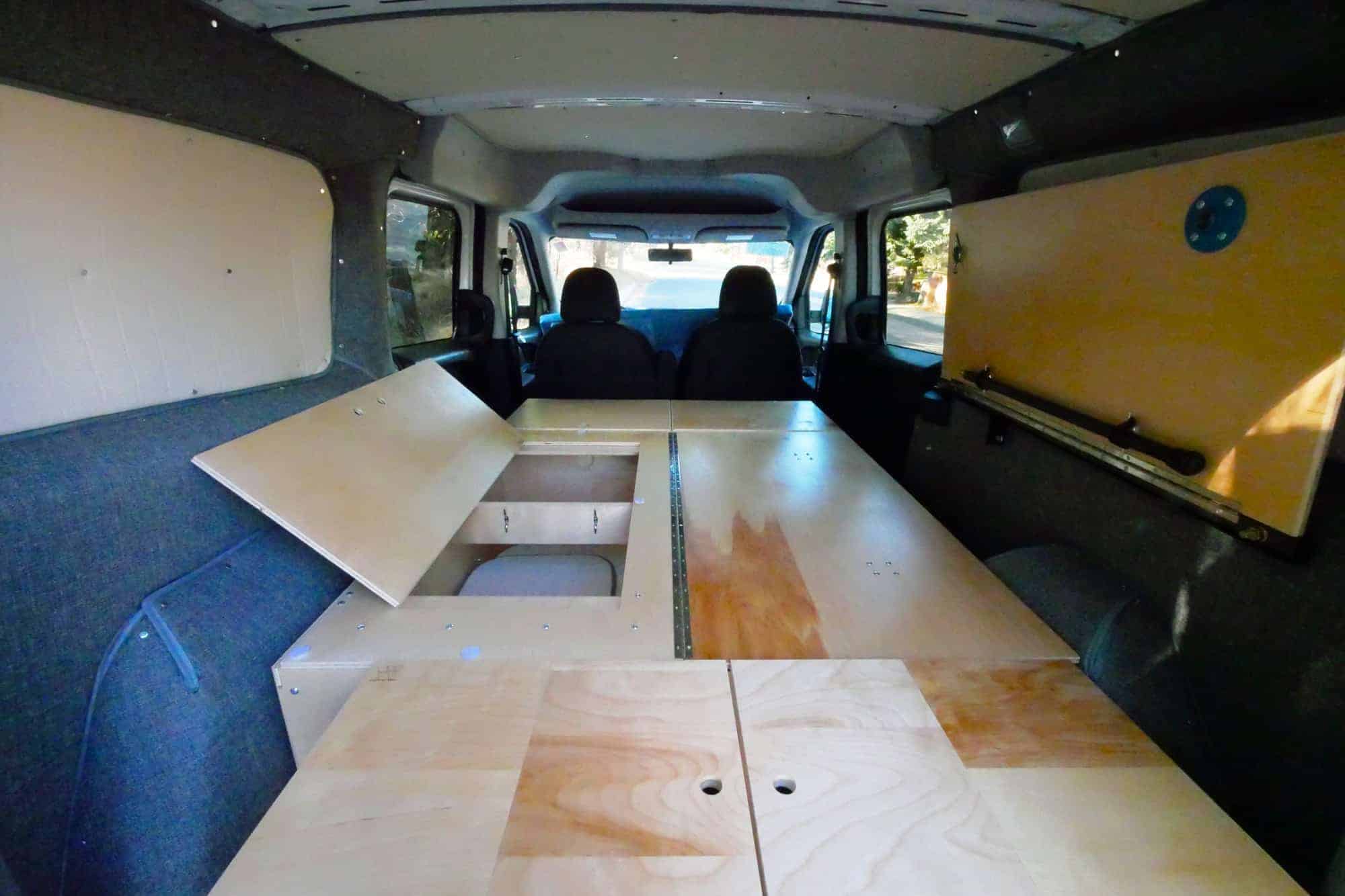 Wally Camper Van Conversion Kit For The Ram Promaster City Cargo