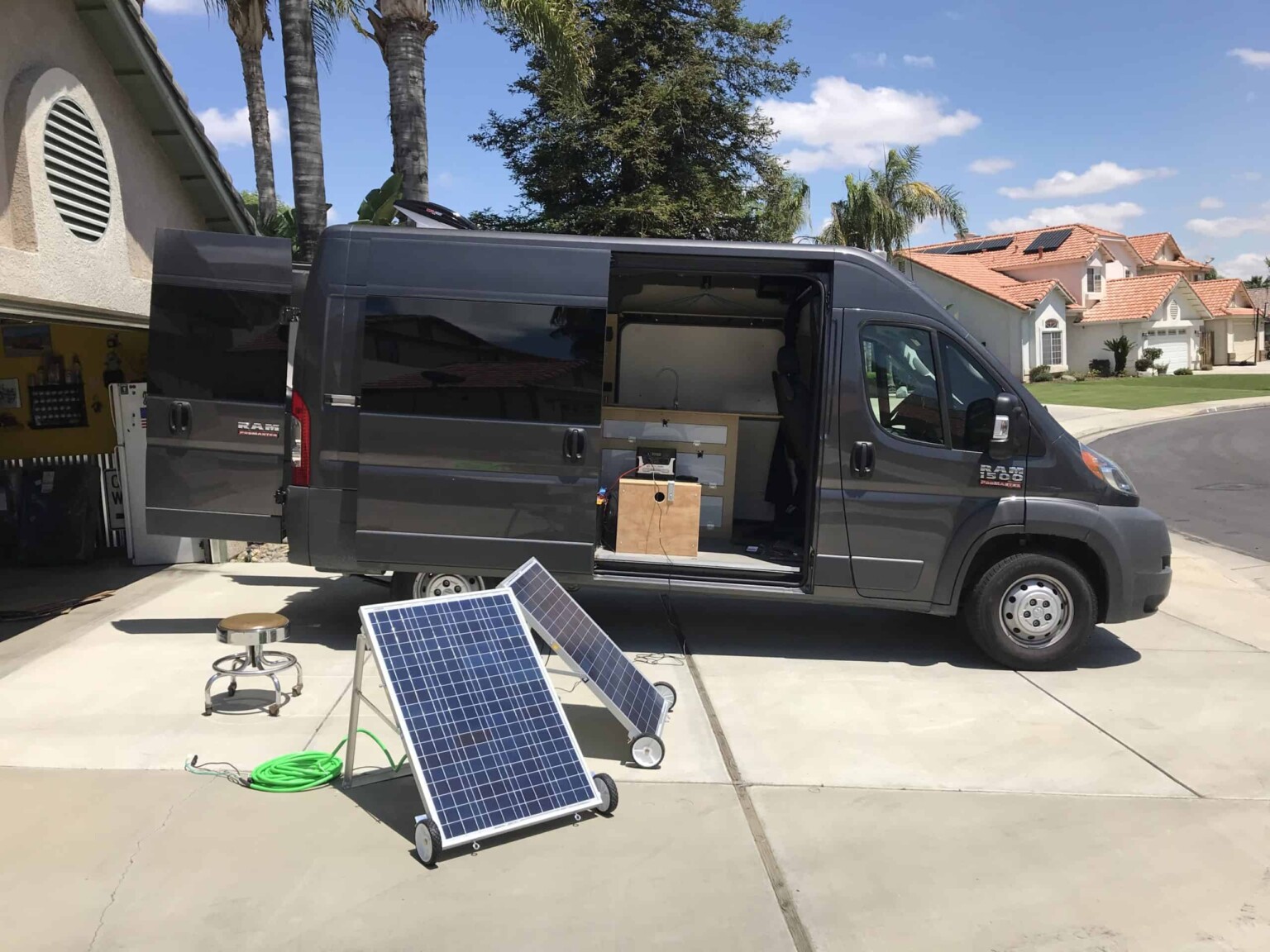ram-promaster-camper-van-solar-panel-setup
