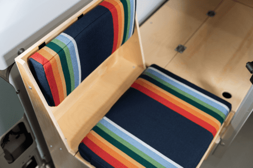 custom campervan cushions