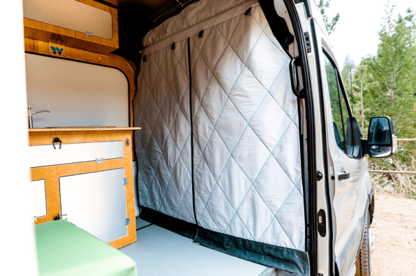 Ford Campervan Curtain Partition
