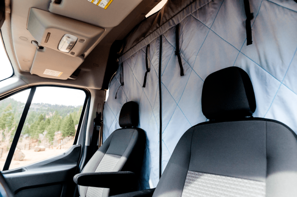 Ford Campervan Curtain Partition Cab