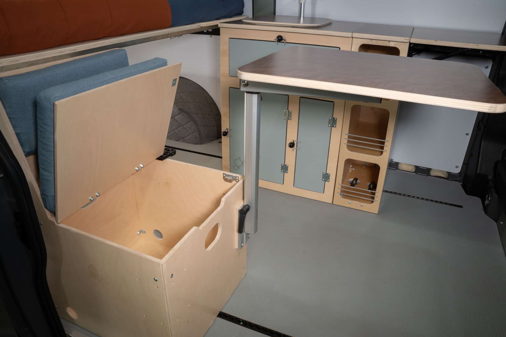 Personalize Any Wayfarer Van Layout With Our Modular Furniture