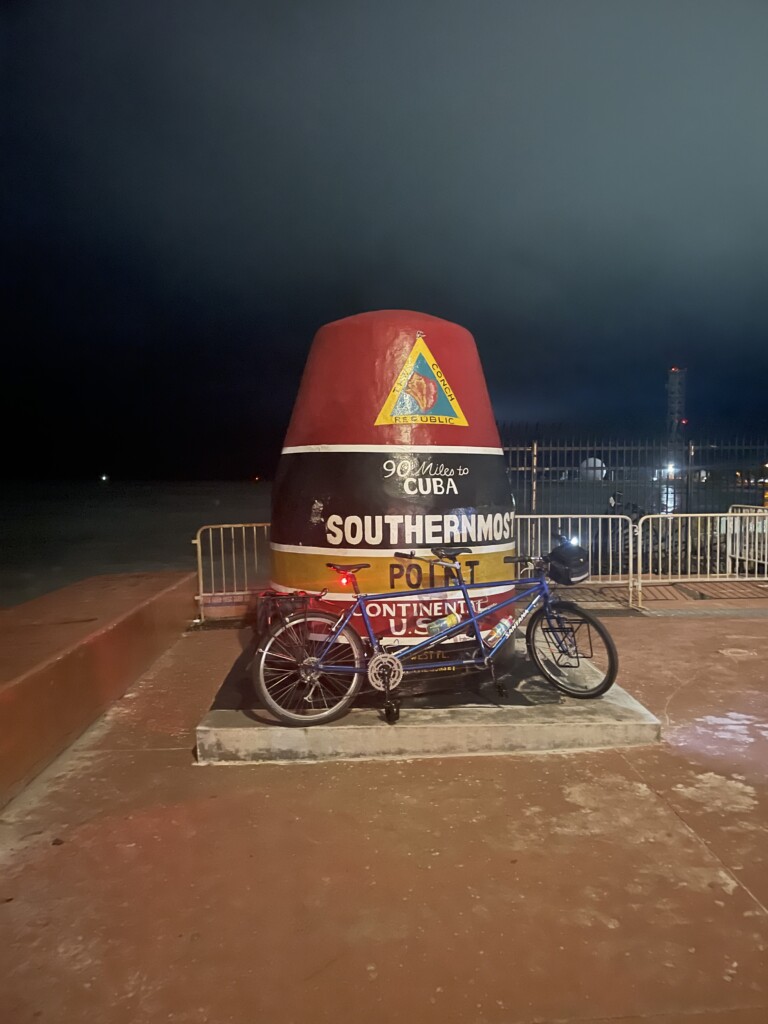 Southernmost point of the US marker